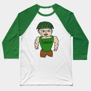 Soldier man Baseball T-Shirt